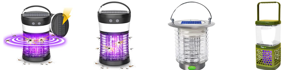 Solar-Powered Bug Zapper Lanterns