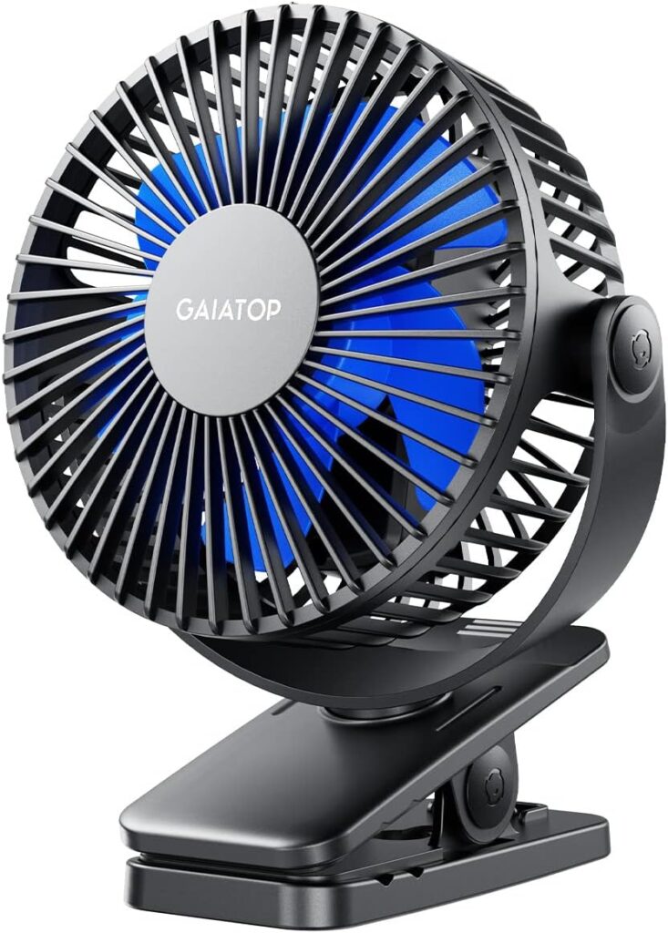 Gaiatop Portable Clip on Fan