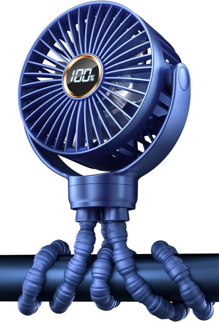 KIDEE Portable Baby Stroller Fan,