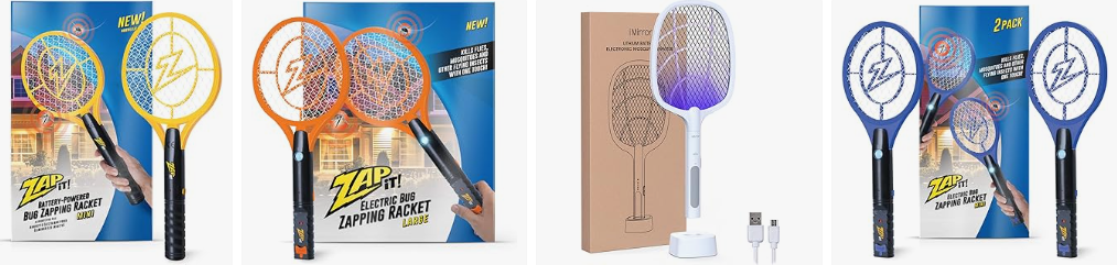 Bug Zapper Rackets