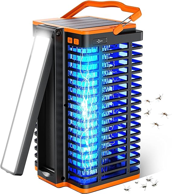Kiies Solar Bug Zapper for Outdoor Indoor