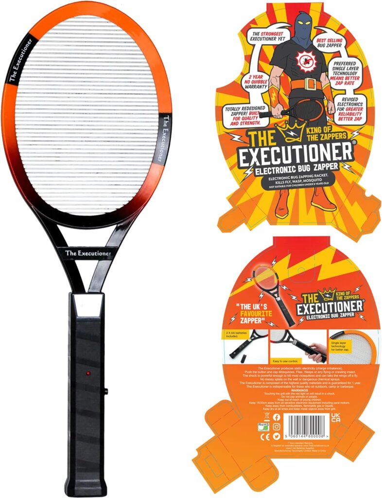 The Executioner Fly Killer Mosquito Swatter Racket