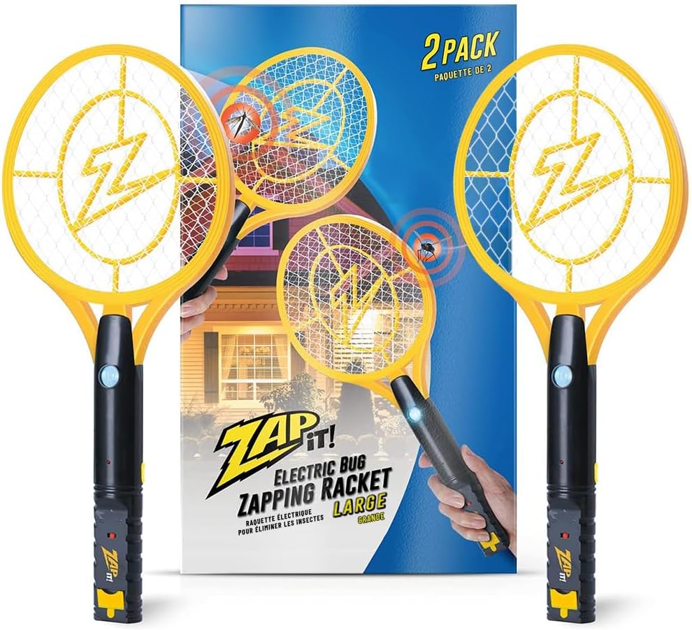 ZAP iT! 4,000 Volt Electric Handheld Bug Zapper Swatter 