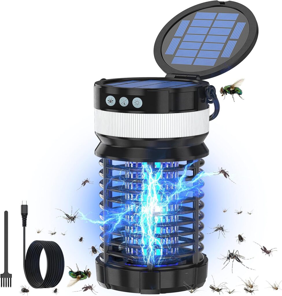 iooo Solar Bug Zapper Outdoor