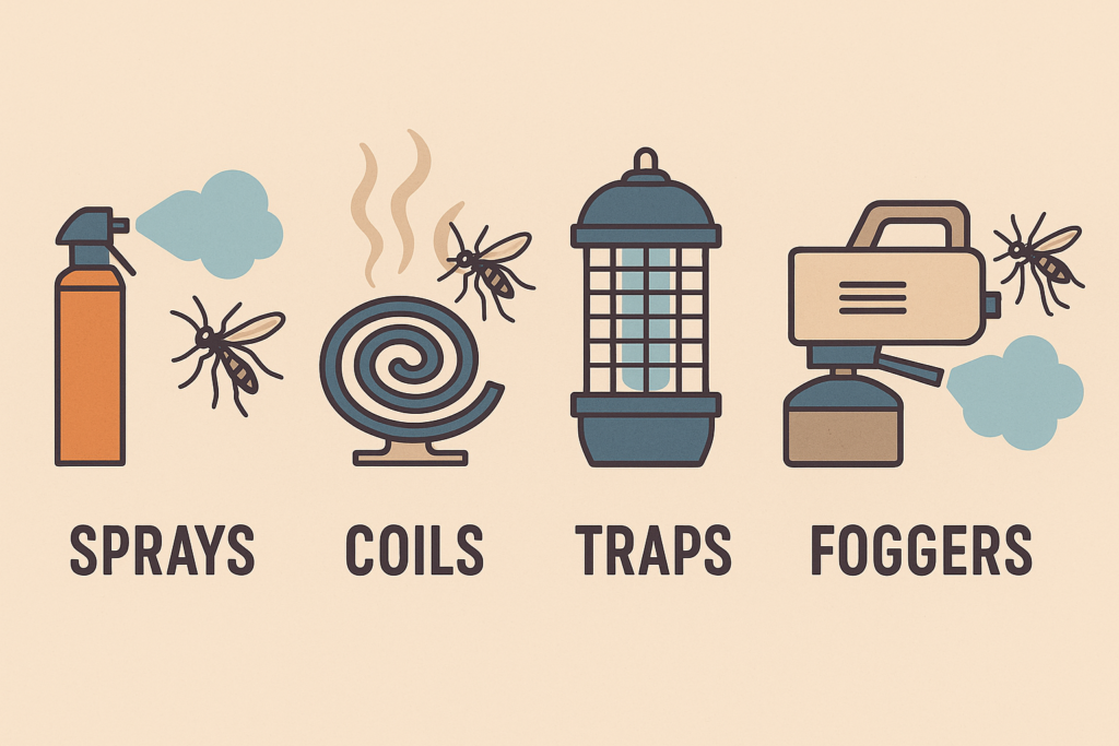 Sprays, Coils, Traps & Foggers
