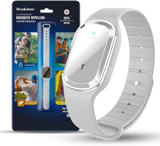 Brookstone Ultrasonic Mosquito Repelling Wristband