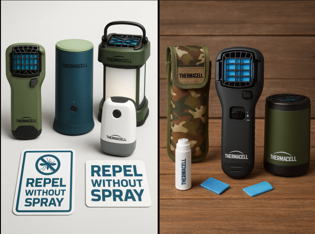 Thermacell mosquito repellents,