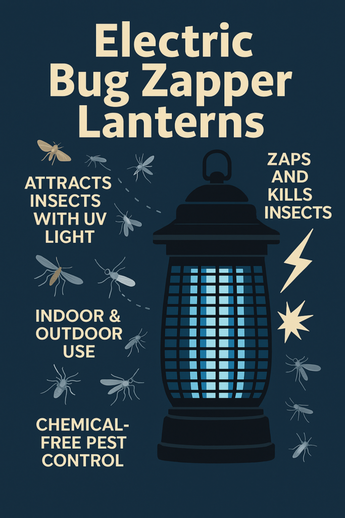 Electric Bug Zapper Lanterns