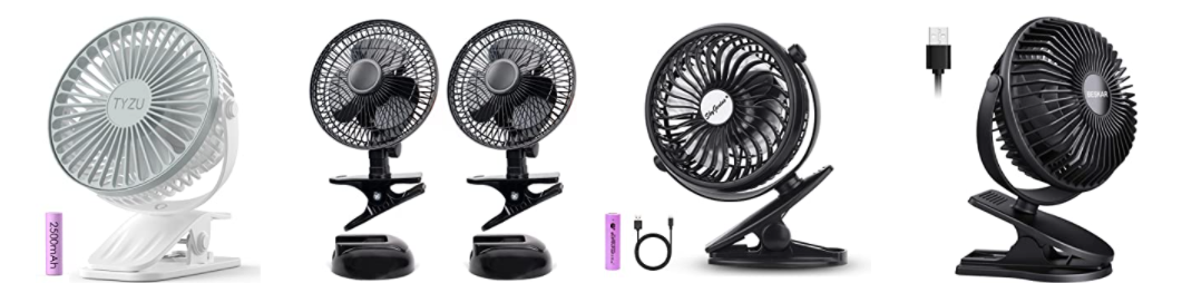 The Ultimate Guide to Rechargeable Clip-On Fans